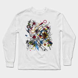 Kandinsky abstract art print Long Sleeve T-Shirt